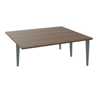 4L BUREAUX PIEDS PARTAGES POLE 2 SUIVANT L180XP160CM PRE PERCE OBT PIED FX N6 SU