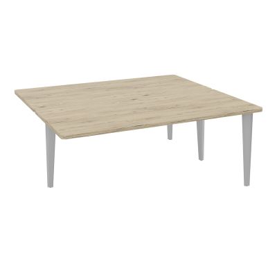 4L BUREAUX PIEDS PARTAGES POLE 2 SUIVANT L180XP160CM PRE PERCE OBT PIED FX R3 SA