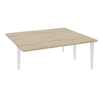 4L BUREAUX PIEDS PARTAGES POLE 2 SUIVANT L180XP160CM PRE PERCE OBT PIED FX R3 ZO