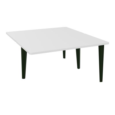 4L BUREAUX PIEDS PARTAGES POLE 2 SUIVANT L140XP160CM PRE PERCE OBT - PIED FX ELECTR MG ST