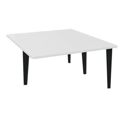 4L BUREAUX PIEDS PARTAGES POLE 2 SUIVANT L140XP160CM PRE PERCE OBT - PIED FX ELECTR MG ZP