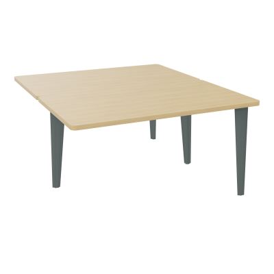 4L BUREAUX PIEDS PARTAGES POLE 2 SUIVANT L140XP160CM PRE PERCE OBT - PIED FX ELECTR R1 SU