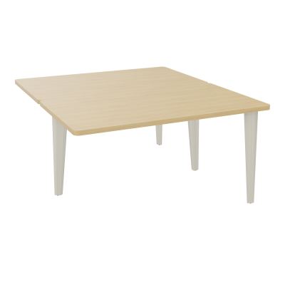 4L BUREAUX PIEDS PARTAGES POLE 2 SUIVANT L140XP160CM PRE PERCE OBT - PIED FX ELECTR R1 ZC