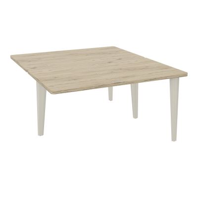 4L BUREAUX PIEDS PARTAGES POLE 2 SUIVANT L140XP160CM PRE PERCE OBT - PIED FX ELECTR R3 ZC