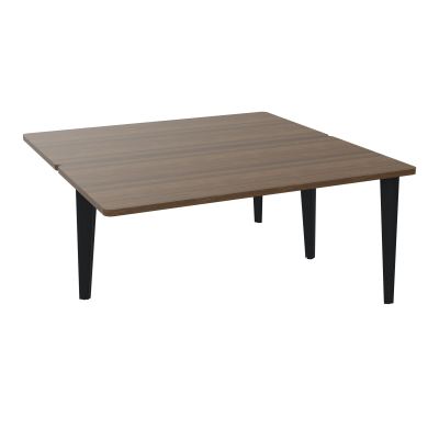 4L BUREAUX PIEDS PARTAGES POLE 2 SUIVANT L160XP160CM PRE PERCE OBT - PIED FX ELECTR N6 ZP