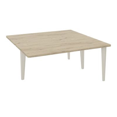 4L BUREAUX PIEDS PARTAGES POLE 2 SUIVANT L160XP160CM PRE PERCE OBT - PIED FX ELECTR R3 ZC
