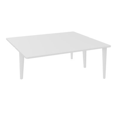 4L BUREAUX PIEDS PARTAGES POLE 2 SUIVANT L180XP160CM PRE PERCE OBT - PIED FX ELECTR MG SO