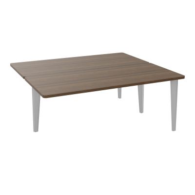 4L BUREAUX PIEDS PARTAGES POLE 2 SUIVANT L180XP160CM PRE PERCE OBT - PIED FX ELECTR N6 SA