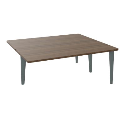 4L BUREAUX PIEDS PARTAGES POLE 2 SUIVANT L180XP160CM PRE PERCE OBT - PIED FX ELECTR N6 SU