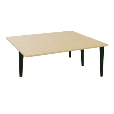 4L BUREAUX PIEDS PARTAGES POLE 2 SUIVANT L180XP160CM PRE PERCE OBT - PIED FX ELECTR R1 ST