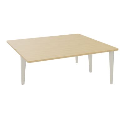4L BUREAUX PIEDS PARTAGES POLE 2 SUIVANT L180XP160CM PRE PERCE OBT - PIED FX ELECTR R1 ZC