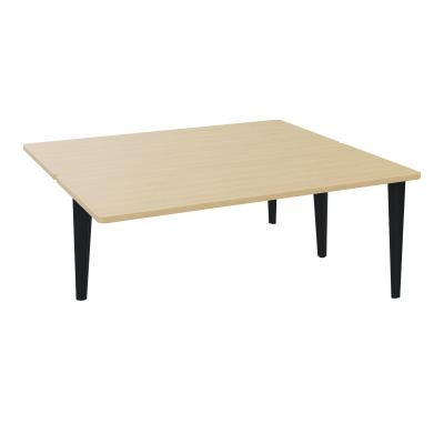 4L BUREAUX PIEDS PARTAGES POLE 2 SUIVANT L180XP160CM PRE PERCE OBT - PIED FX ELECTR R1 ZP