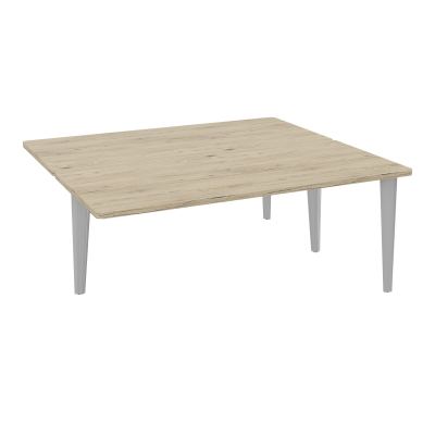 4L BUREAUX PIEDS PARTAGES POLE 2 SUIVANT L180XP160CM PRE PERCE OBT - PIED FX ELECTR R3 SA