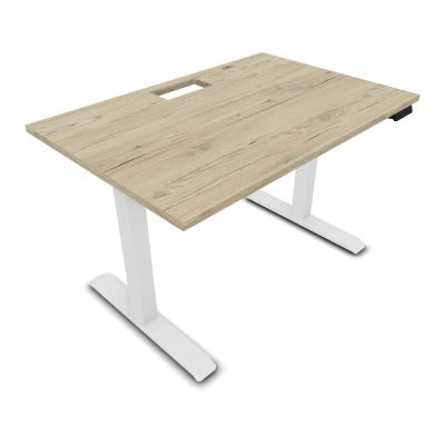 LUTZ 2 BUREAU L120 P80CM EP25 DECOUP.1TRAPPE 24X12 MOTORISE+GOULOTTE EUR R3 SO