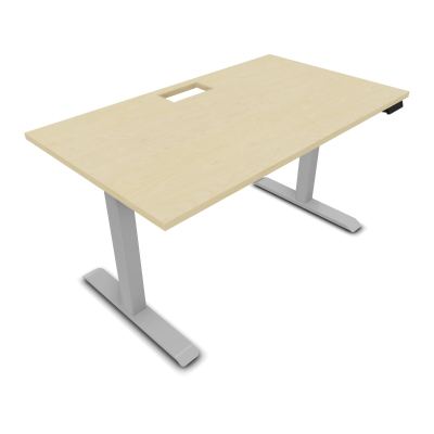 LUTZ 2 BUREAU L140 P80CM EP25 DECOUP.1TRAPPE 24X12 MOTORISE+GOULOTTE EUR N8 Z4