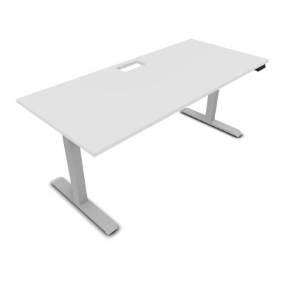 LUTZ 2 BUREAU L180 P80CM EP25 DECOUP.1TRAPPE 24X12 MOTORISE+GOULOTTE EUR MG Z4