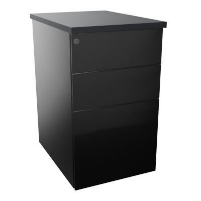 CAISSON HB METAL 3T P.60 L.43,2 H.73,5 CM DONT 1 DS TOP MELAMINE