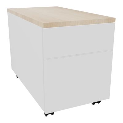 CAISSON MOB METAL 2T 43,2X80,2XH57,4 CM TOP MELAMINESO RZ
