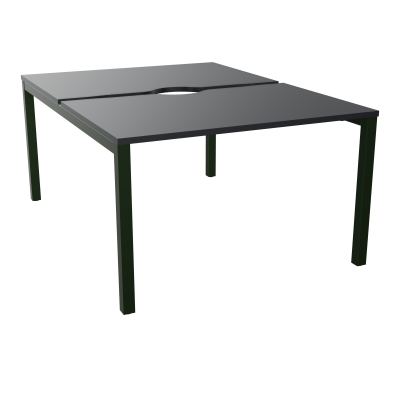 ARIAL BENCH DEP.2 PLT L120XP80 EP25MM ECHANCRE PIED ARCHE CARREE FX  R9 ST