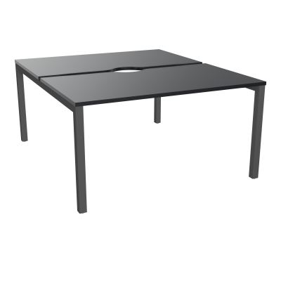 ARIAL BENCH DEP.2 PLT L140XP80 EP25MM ECHANCRE PIED ARCHE CARREE FX  R9 SC