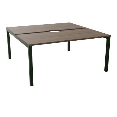 ARIAL BENCH DEP.2 PLT L160XP80 EP25MM ECHANCRE PIED ARCHE CARREE FX  N6 ST