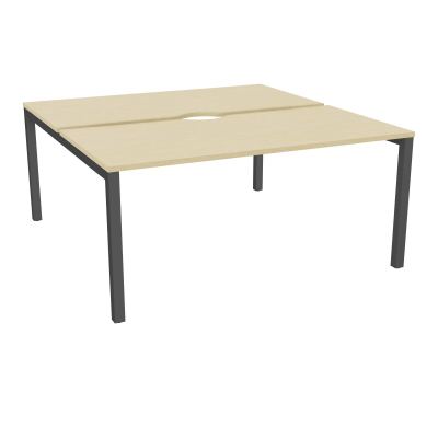 ARIAL BENCH DEP.2 PLT L160XP80 EP25MM ECHANCRE PIED ARCHE CARREE FX  N8 SC