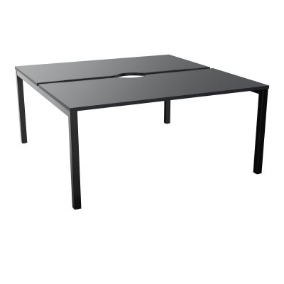 ARIAL BENCH DEP.2 PLT L160XP80 EP25MM ECHANCRE PIED ARCHE CARREE FX  R9 SG