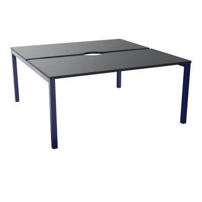 ARIAL BENCH DEP.2 PLT L160XP80 EP25MM ECHANCRE PIED ARCHE CARREE FX  R9 X4