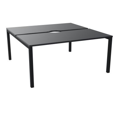 ARIAL BENCH DEP.2 PLT L160XP80 EP25MM ECHANCRE PIED ARCHE CARREE FX  R9 ZP