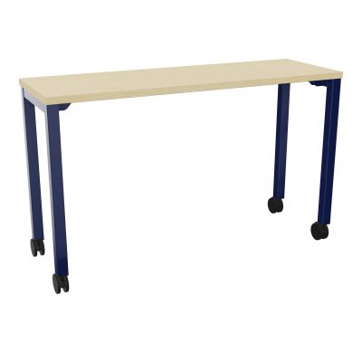 ARIAL T L120xP40xH73,5 NU PIED ARCHE CARRE MOBILE
