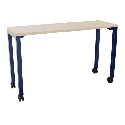 ARIAL T L120xP40xH73,5 NU PIED ARCHE CARRE MOBILE