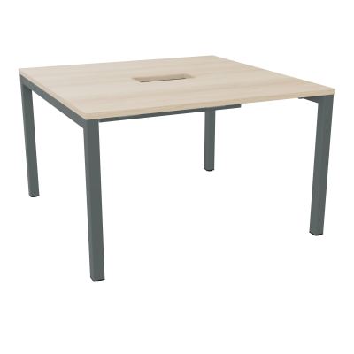 ARIAL T L120XP120XH73,5 PERCE TRAPPE DOUBLE ACCES+ GOULOTTE PIED ARCHE CARREE FX 4P