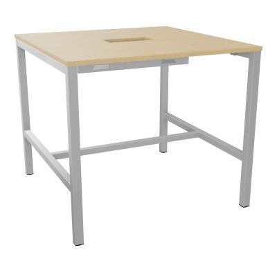 ARIAL T L120XP120XH104,5 PERCE TRAPPE DOUBLE ACCES + GOULOTTE PIED ARCHE CARREE FX 4P R1