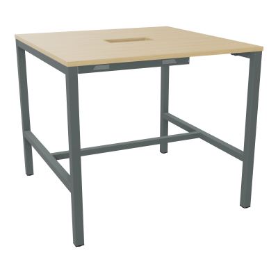 ARIAL T L120XP120XH104,5 PERCE TRAPPE DOUBLE ACCES + GOULOTTE PIED ARCHE CARREE FX 4P R1