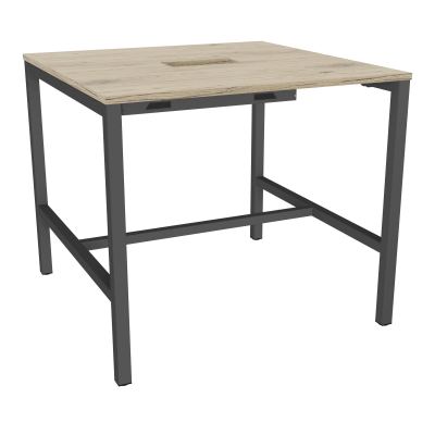ARIAL T L120XP120XH104,5 PERCE TRAPPE DOUBLE ACCES + GOULOTTE PIED ARCHE CARREE FX 4P