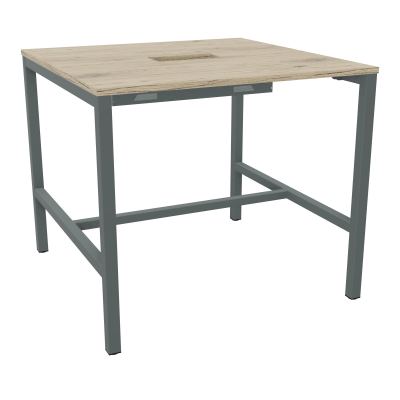 ARIAL T L120XP120XH104,5 PERCE TRAPPE DOUBLE ACCES + GOULOTTE PIED ARCHE CARREE FX 4P