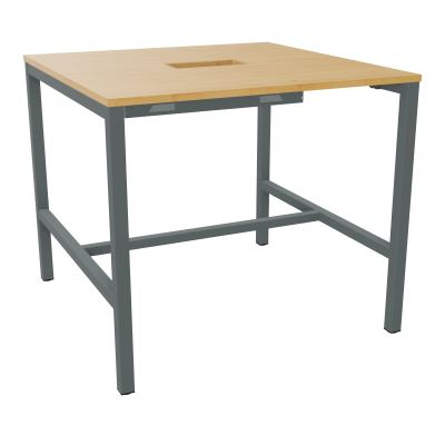 ARIAL T L120XP120XH104,5 PERCE TRAPPE DOUBLE ACCES + GOULOTTE PIED ARCHE CARREE FX 4P R5