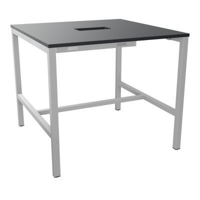 ARIAL T L120XP120XH104,5 PERCE TRAPPE DOUBLE ACCES + GOULOTTE PIED ARCHE CARREE FX 4P R9