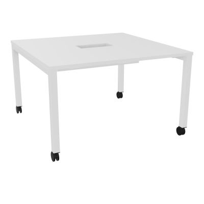 ARIAL T L120XP120XH73,5 PERCE TRAPPE DOUBLE ACCES + GOULOTTE PIED ARCHE CARREE MOBILE