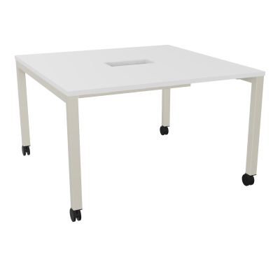 ARIAL T L120XP120XH73,5 PERCE TRAPPE DOUBLE ACCES + GOULOTTE PIED ARCHE CARREE MOBILE