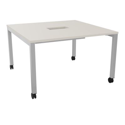 ARIAL T L120XP120XH73,5 PERCE TRAPPE DOUBLE ACCES + GOULOTTE PIED ARCHE CARREE MOBILE