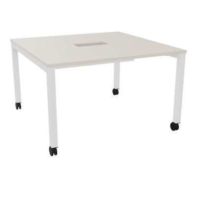 ARIAL T L120XP120XH73,5 PERCE TRAPPE DOUBLE ACCES + GOULOTTE PIED ARCHE CARREE MOBILE