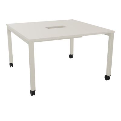 ARIAL T L120XP120XH73,5 PERCE TRAPPE DOUBLE ACCES + GOULOTTE PIED ARCHE CARREE MOBILE