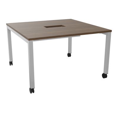 ARIAL T L120XP120XH73,5 PERCE TRAPPE DOUBLE ACCES + GOULOTTE PIED ARCHE CARREE MOBILE