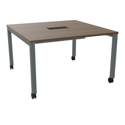 ARIAL T L120XP120XH73,5 PERCE TRAPPE DOUBLE ACCES + GOULOTTE PIED ARCHE CARREE MOBILE