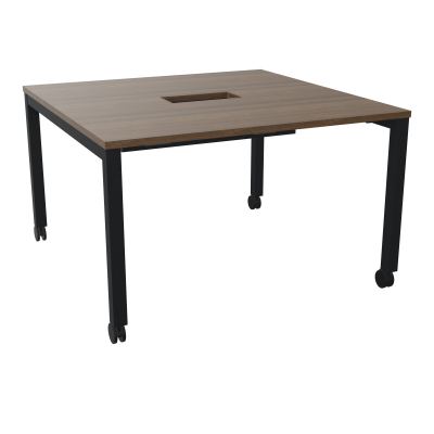 ARIAL T L120XP120XH73,5 PERCE TRAPPE DOUBLE ACCES + GOULOTTE PIED ARCHE CARREE MOBILE