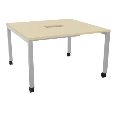 ARIAL T L120XP120XH73,5 PERCE TRAPPE DOUBLE ACCES + GOULOTTE PIED ARCHE CARREE MOBILE