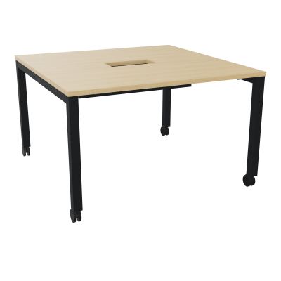 ARIAL T L120XP120XH73,5 PERCE TRAPPE DOUBLE ACCES + GOULOTTE PIED ARCHE CARREE MOBILE R1