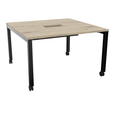 ARIAL T L120XP120XH73,5 PERCE TRAPPE DOUBLE ACCES + GOULOTTE PIED ARCHE CARREE MOBILE
