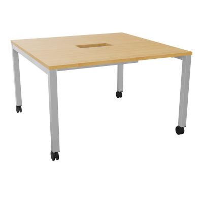 ARIAL T L120XP120XH73,5 PERCE TRAPPE DOUBLE ACCES + GOULOTTE PIED ARCHE CARREE MOBILE R5